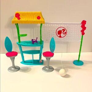 Barbie Pink Passport Barbie Sisters Skipper Tiki Hut Playset CBR14 - NO …